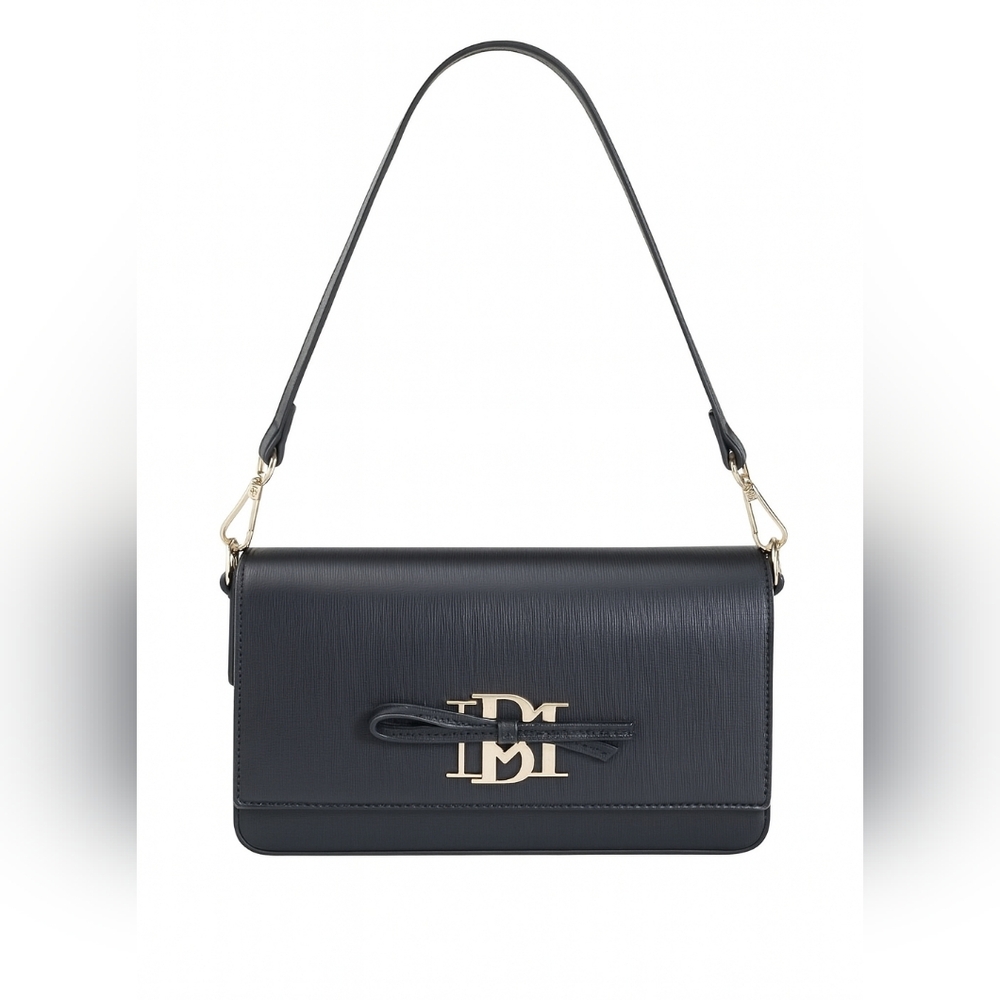 BADGLEY MISCHKA BLACK SHOULDER BAG